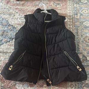 Black Puffer Vest